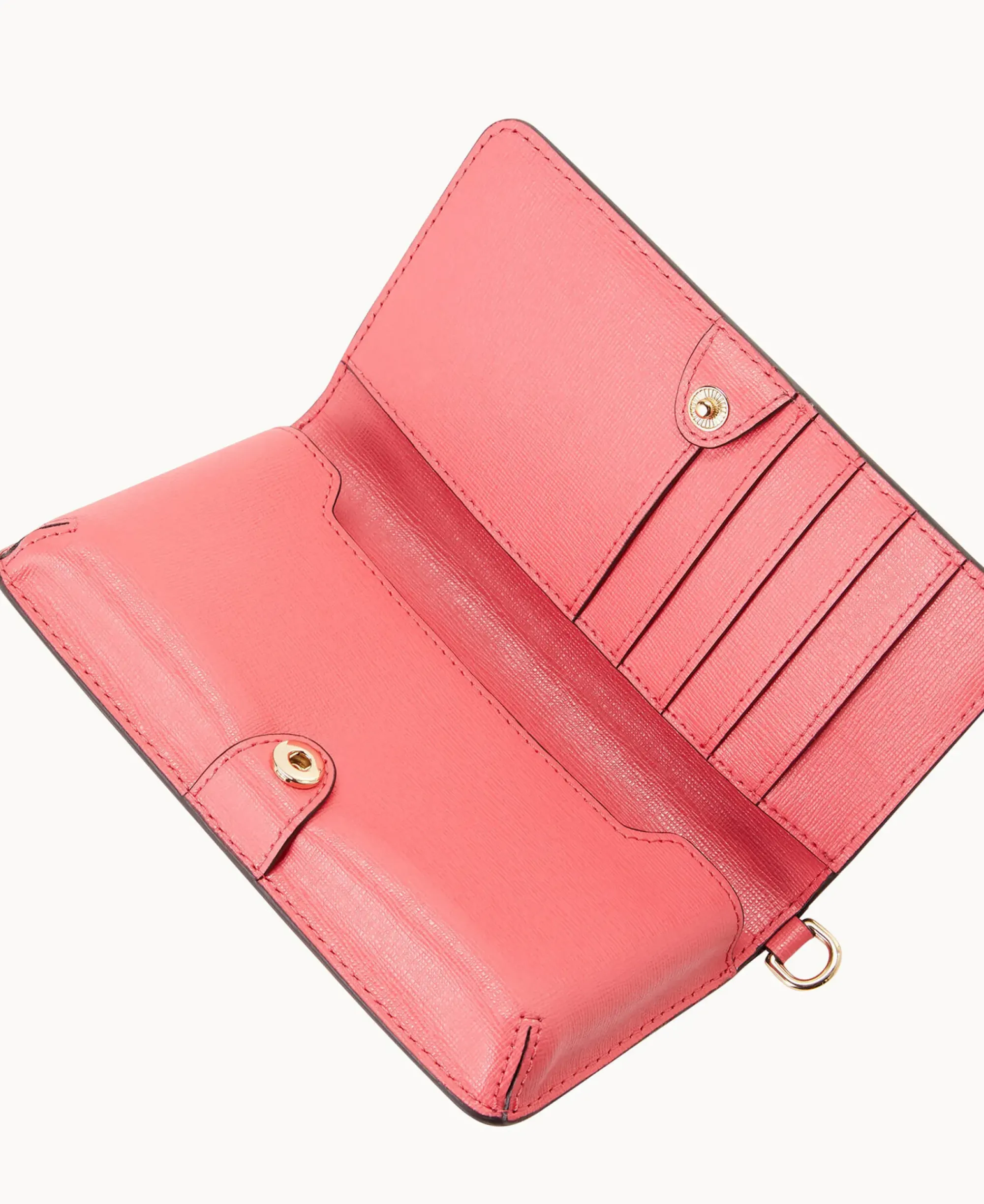 Dooney & Bourke The Saffiano Collection|Grab and Go<Saffiano Fey Phone Wristlet Bubble Gum