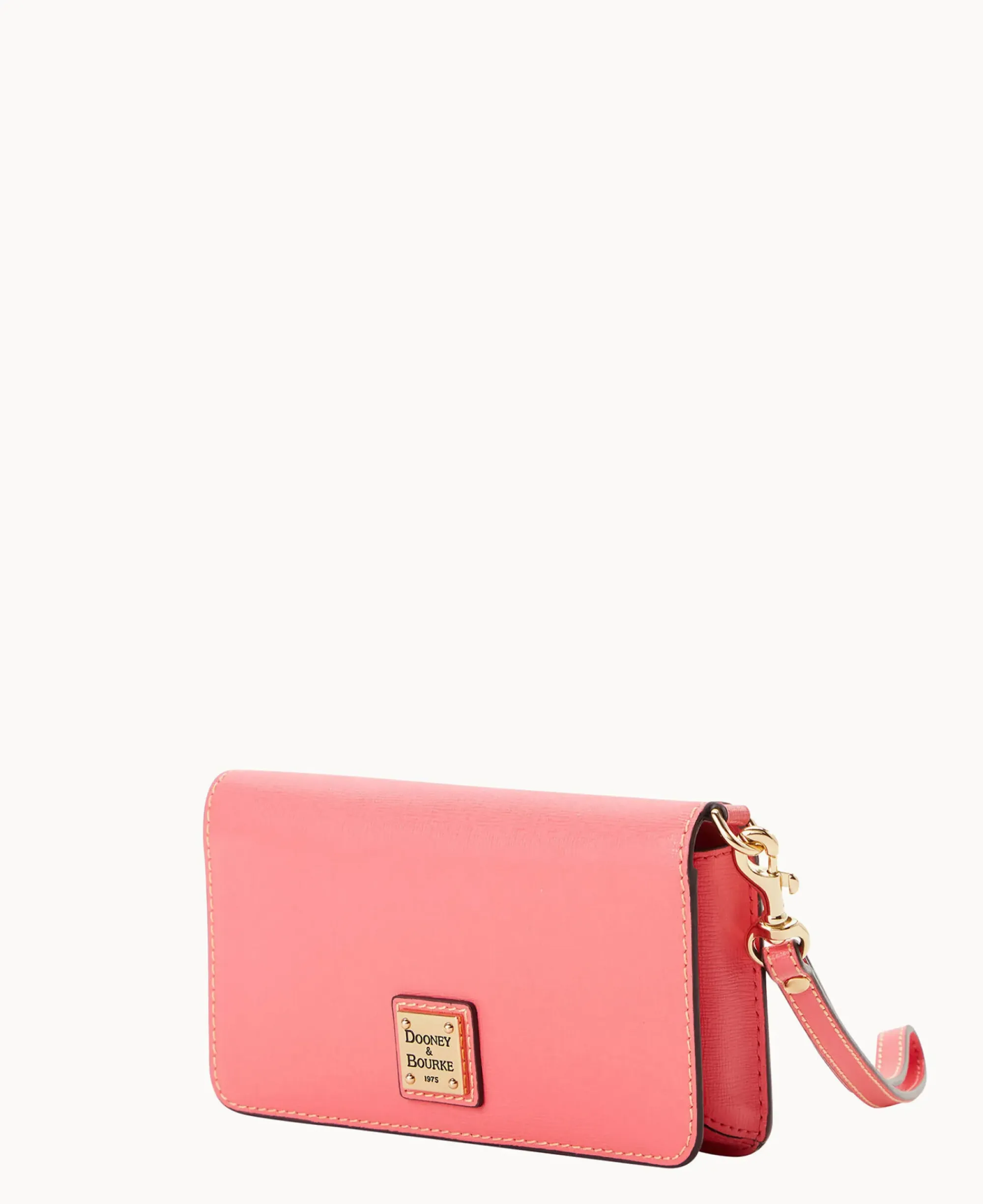 Dooney & Bourke The Saffiano Collection|Grab and Go<Saffiano Fey Phone Wristlet Bubble Gum