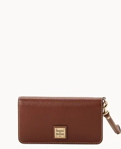 Dooney & Bourke The Saffiano Collection|Grab and Go<Saffiano Fey Phone Wristlet Amber