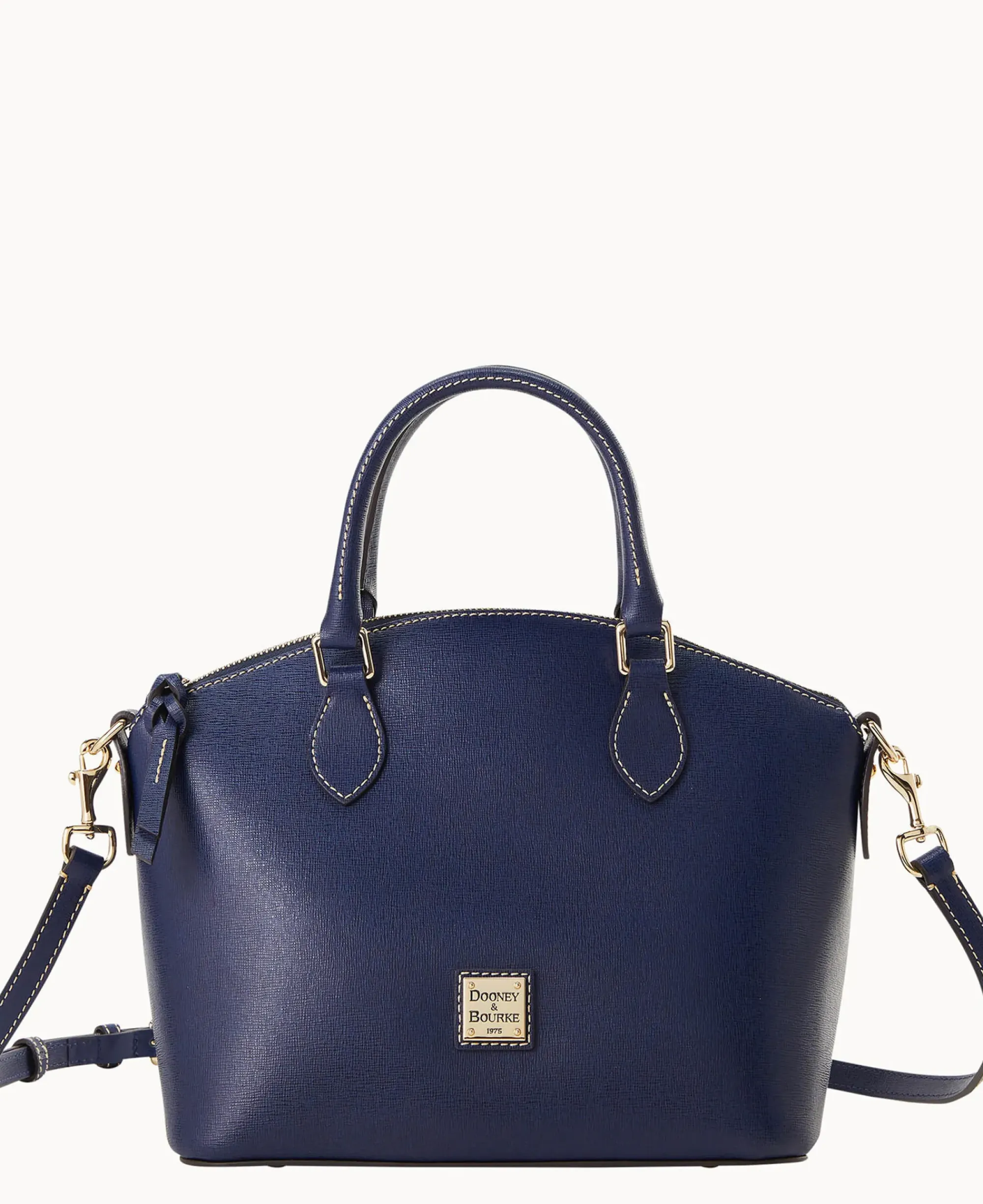 Dooney & Bourke The Saffiano Collection|Textured Leather<Saffiano Geena Satchel Marine
