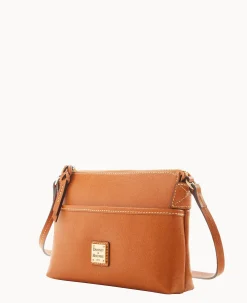 Dooney & Bourke The Saffiano Collection|Textured Leather<Saffiano Ginger Crossbody Natural