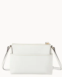 Dooney & Bourke Mini Bags<Saffiano Katie Crossbody Off White