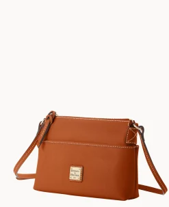Dooney & Bourke The Saffiano Collection|Textured Leather<Saffiano Katie Crossbody Natural