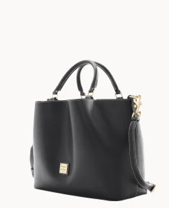 Dooney & Bourke The Saffiano Collection|Textured Leather<Saffiano Large Barlow Black