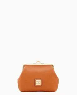Dooney & Bourke The Saffiano Collection|Grab and Go<Saffiano Large Framed Purse Natural