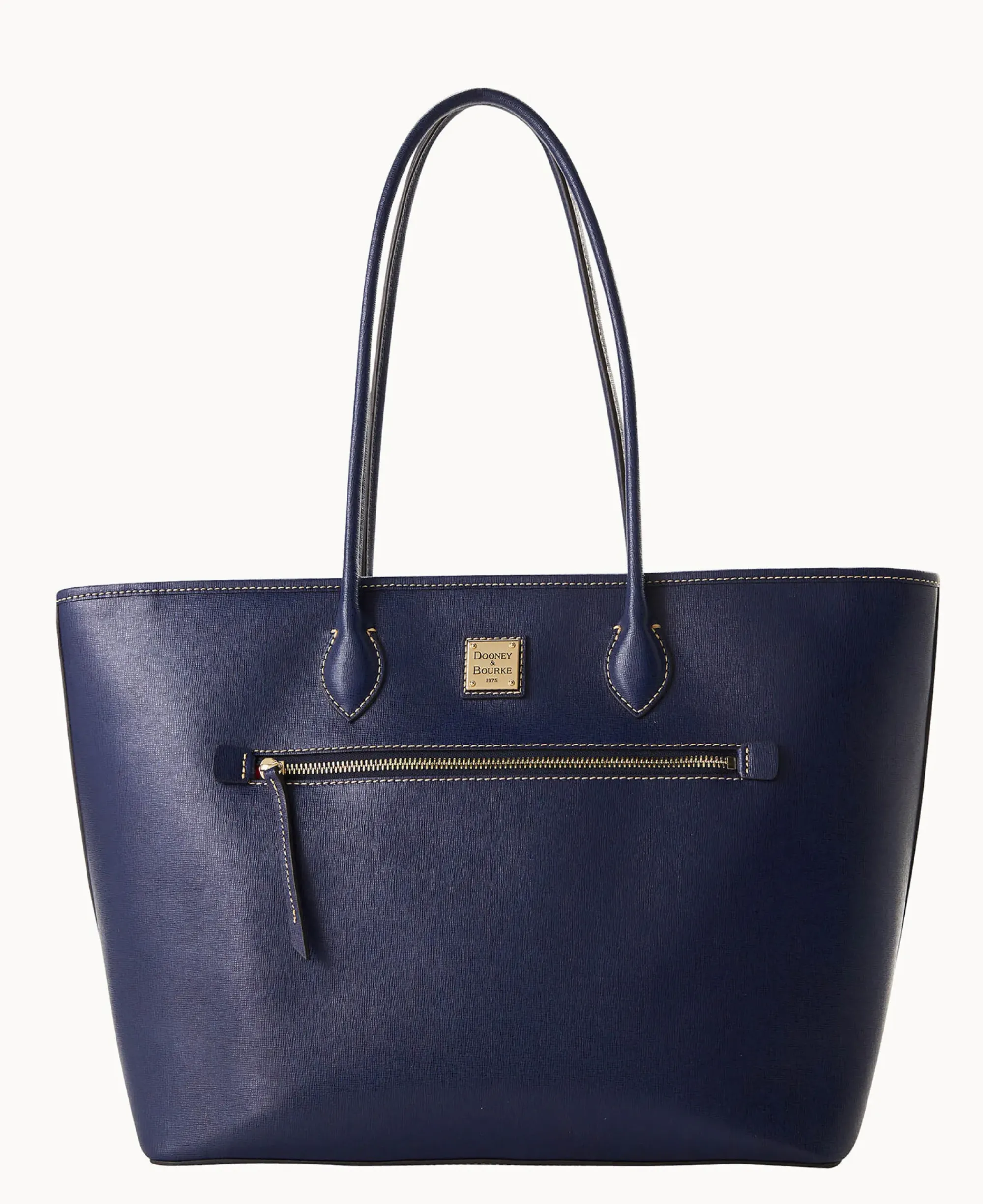 Dooney & Bourke The Saffiano Collection|Textured Leather<Saffiano Large Tote Marine