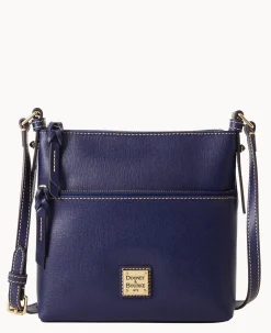 Dooney & Bourke The Saffiano Collection|Textured Leather<Saffiano Letter Carrier Marine