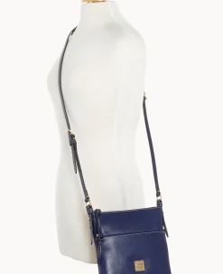 Dooney & Bourke The Saffiano Collection|Textured Leather<Saffiano Letter Carrier Marine
