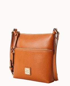 Dooney & Bourke The Saffiano Collection|Textured Leather<Saffiano Letter Carrier Natural
