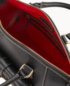 Dooney & Bourke The Saffiano Collection|Textured Leather<Saffiano Naomi Satchel Black