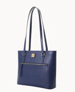Dooney & Bourke The Saffiano Collection|Ready For the Getaway<Saffiano Shopper Marine