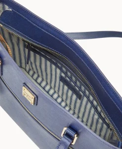 Dooney & Bourke The Saffiano Collection|Ready For the Getaway<Saffiano Shopper Marine