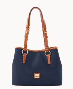 Dooney & Bourke Mini Bags<Saffiano Small Briana with Pouch Marine
