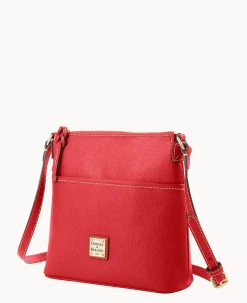 Dooney & Bourke The Saffiano Collection|Textured Leather<Saffiano Small Everyday Crossbody Tomato