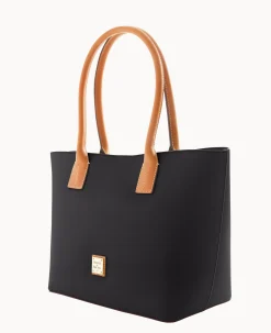 Dooney & Bourke The Saffiano Collection|Textured Leather<Saffiano Small Russel Black