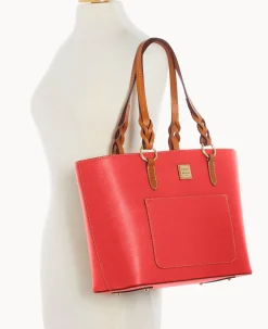 Dooney & Bourke The Saffiano Collection|Ready For the Getaway<Saffiano Tammy Tote Tomato