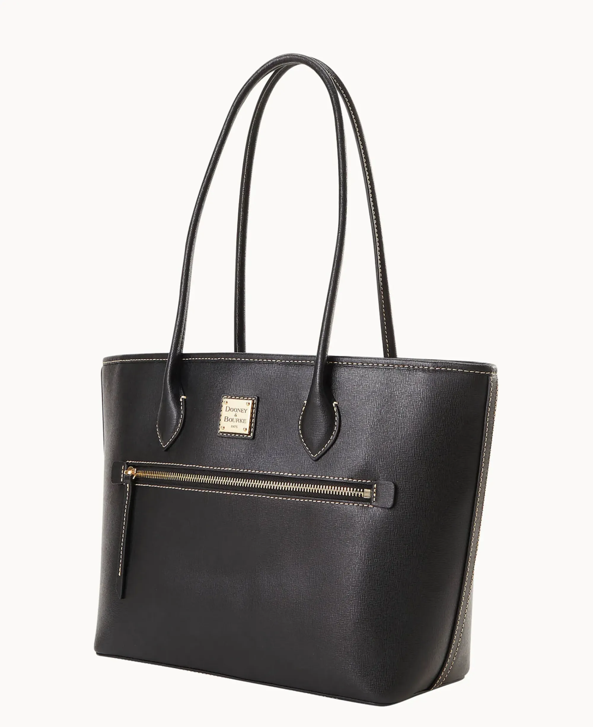 Dooney & Bourke The Saffiano Collection|Textured Leather<Saffiano Tote Black