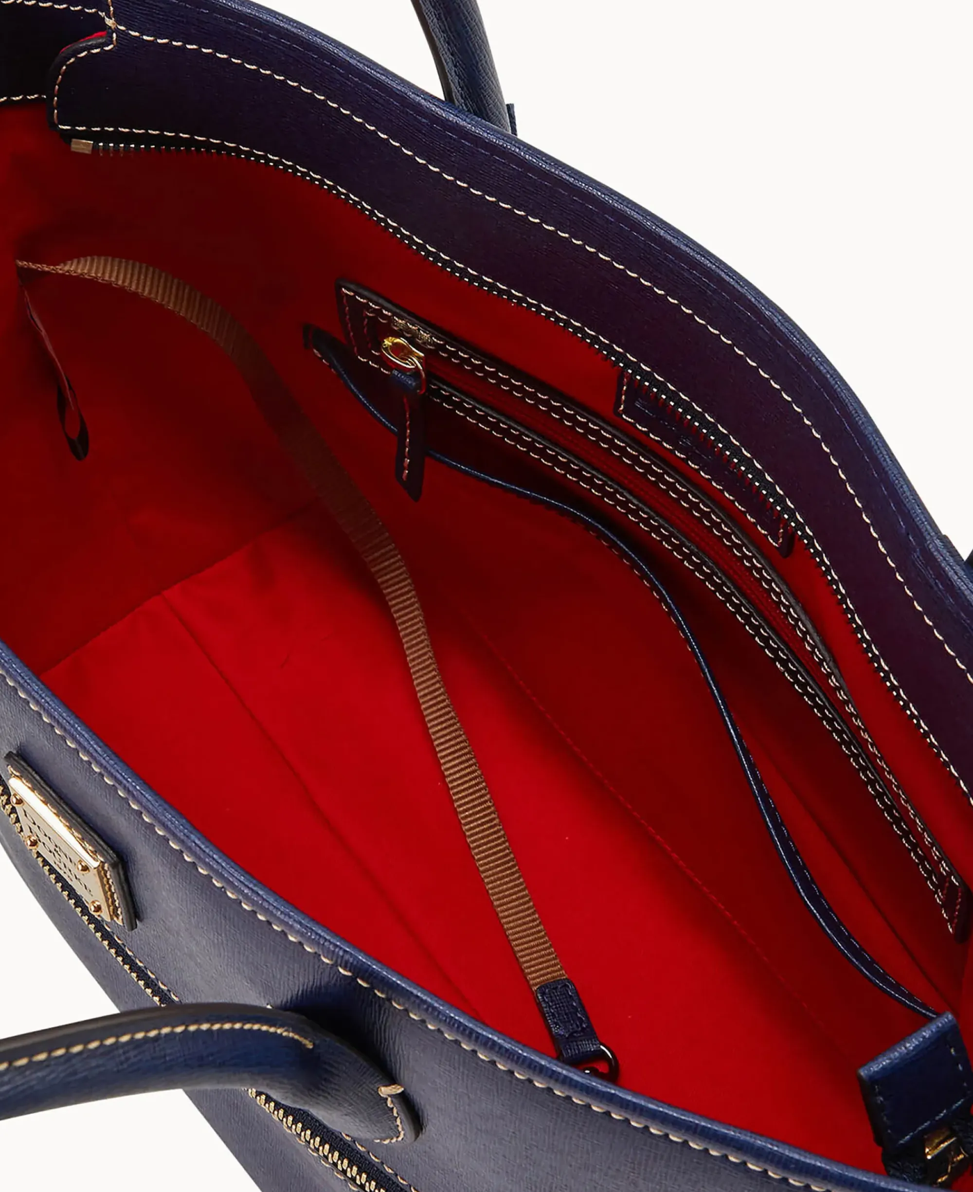 Dooney & Bourke The Saffiano Collection|Textured Leather<Saffiano Tote Marine