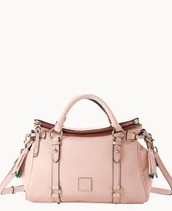 Dooney & Bourke The Pebble Grain Collection|Pebbled Leather<Sorrento Large Satchel Pink