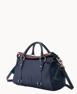 Dooney & Bourke The Pebble Grain Collection|Pebbled Leather<Sorrento Large Satchel Navy