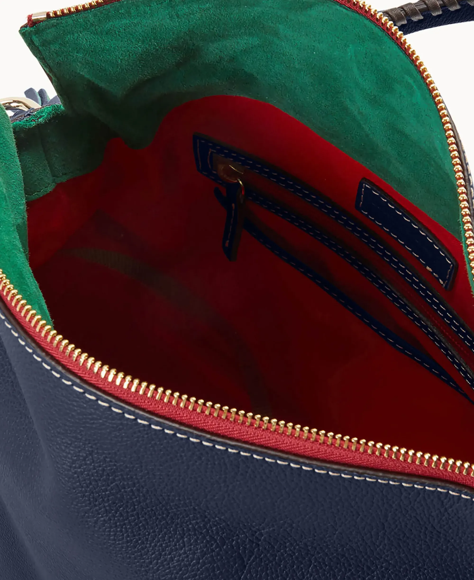 Dooney & Bourke The Pebble Grain Collection|Pebbled Leather<Sorrento Large Satchel Navy