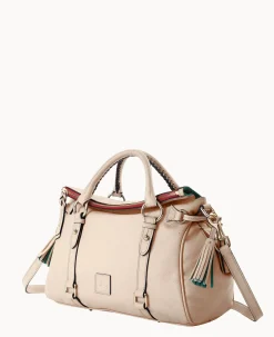 Dooney & Bourke The Pebble Grain Collection|Pebbled Leather<Sorrento Large Satchel Cream
