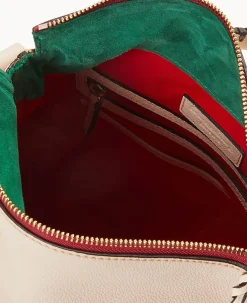 Dooney & Bourke Ready For the Getaway|Pebbled Leather<Sorrento Satchel Cream