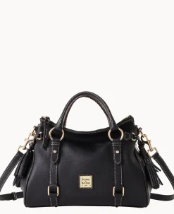 Dooney & Bourke Ready For the Getaway|Pebbled Leather<Sorrento Satchel Black