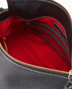 Dooney & Bourke Ready For the Getaway|Pebbled Leather<Sorrento Satchel Black