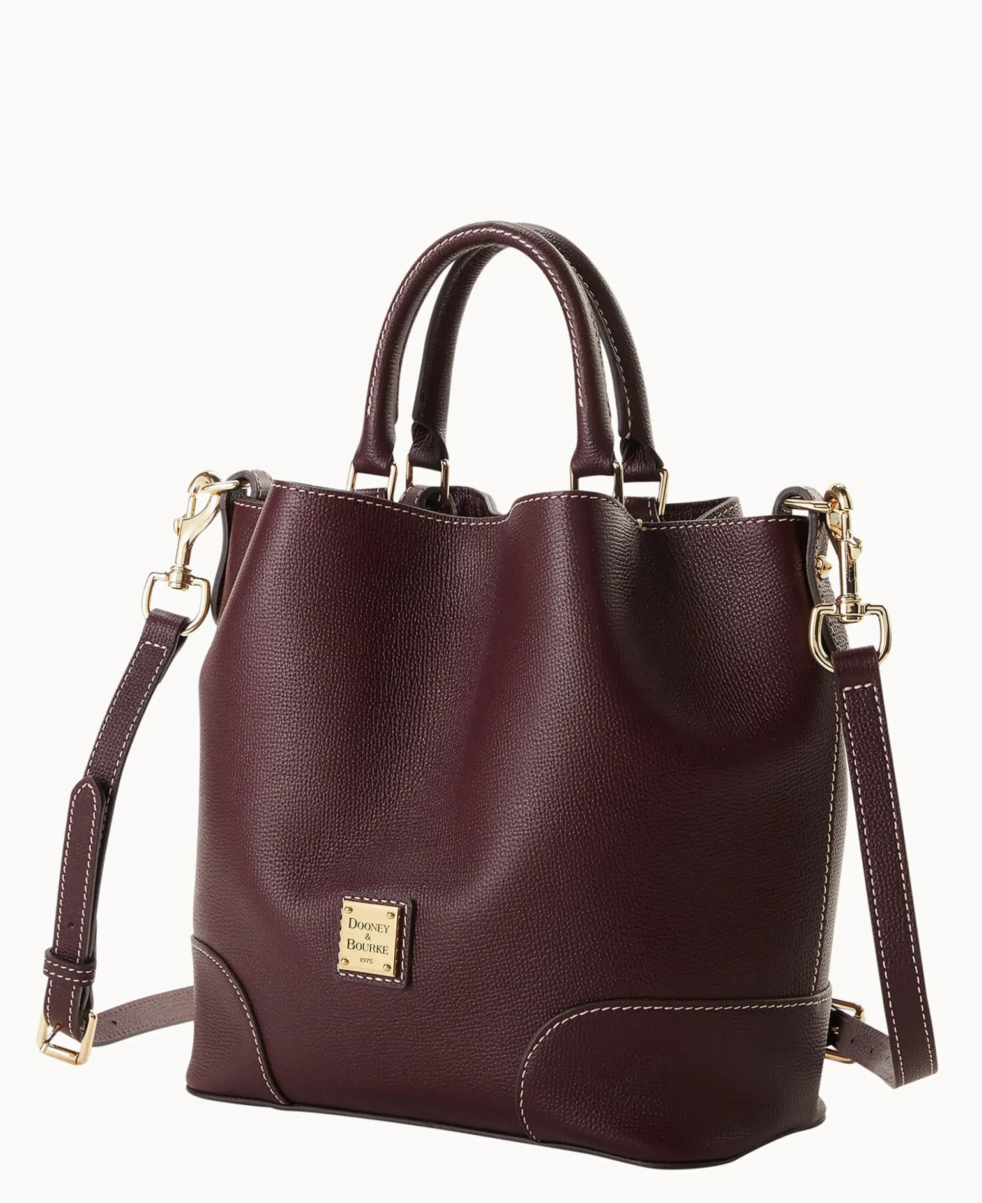 Dooney & Bourke Pebbled Leather|Mini Bags<Sorrento Small Barlow Plum
