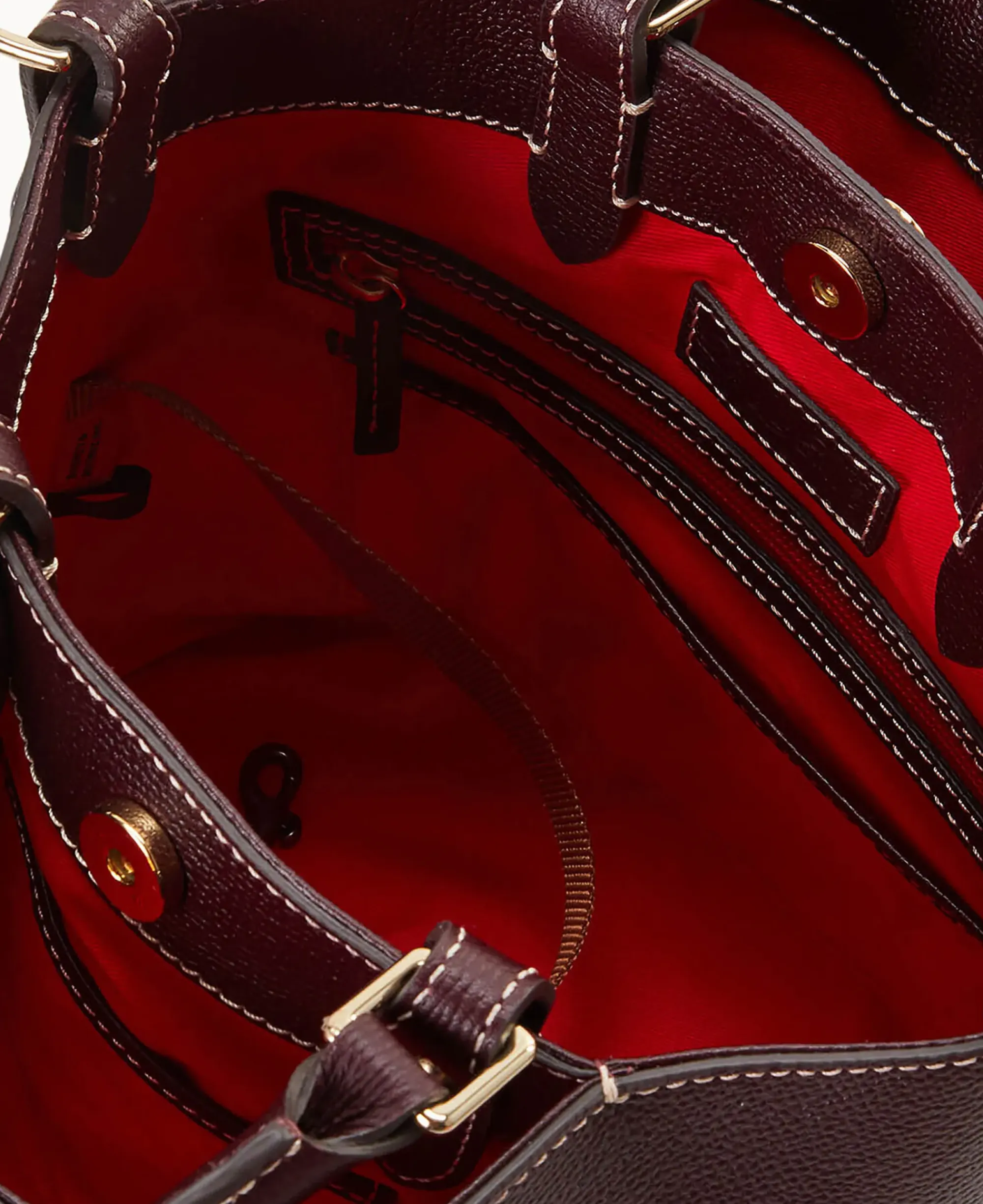 Dooney & Bourke Pebbled Leather|Mini Bags<Sorrento Small Barlow Plum