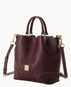 Dooney & Bourke Pebbled Leather|Mini Bags<Sorrento Small Barlow Plum