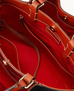 Dooney & Bourke Ready For the Getaway|Textured Leather<Suede Brenna Black
