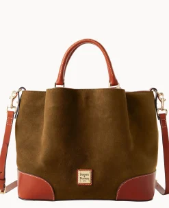 Dooney & Bourke Ready For the Getaway|Textured Leather<Suede Brenna Olive