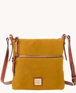 Dooney & Bourke Textured Leather|Mini Bags<Suede Letter Carrier Chamois