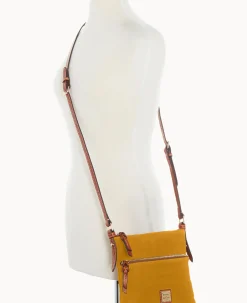 Dooney & Bourke Textured Leather|Mini Bags<Suede Letter Carrier Chamois