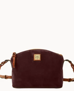 Dooney & Bourke Textured Leather|Mini Bags<Suede Penny Crossbody Wine
