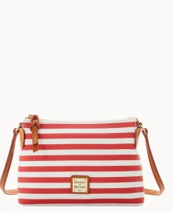 Dooney & Bourke Spring Style|Mini Bags<Sullivan Coated Cotton Crossbody Pouchette Red