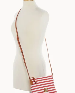 Dooney & Bourke Spring Style|Mini Bags<Sullivan Coated Cotton Crossbody Pouchette Red