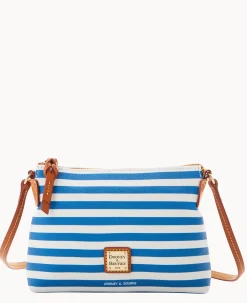 Dooney & Bourke Spring Style|Mini Bags<Sullivan Coated Cotton Crossbody Pouchette Blue