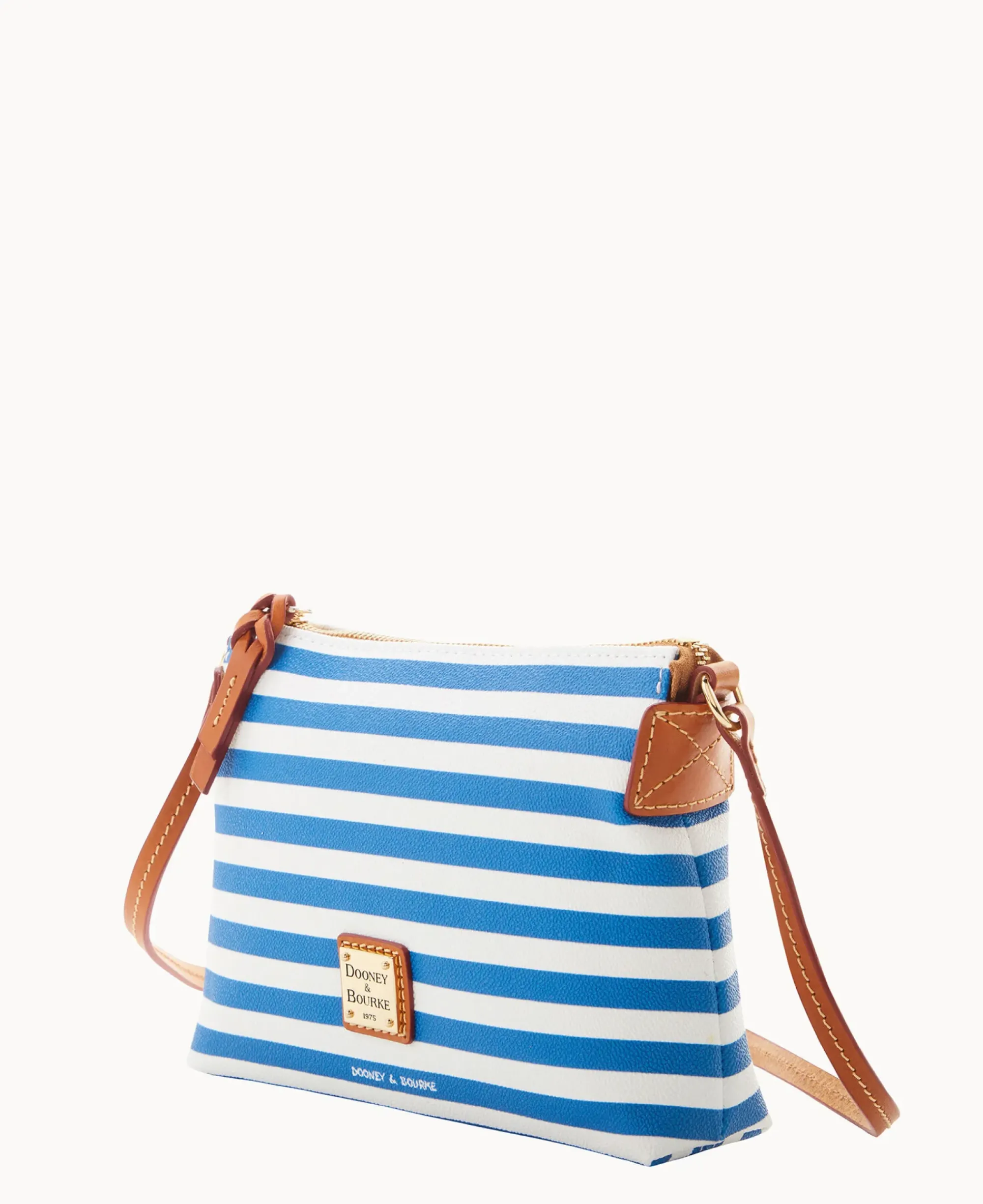 Dooney & Bourke Spring Style|Mini Bags<Sullivan Coated Cotton Crossbody Pouchette Blue