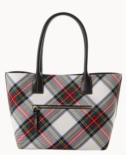 Dooney & Bourke Printed Fabric|Mini Bags<Tartan Small Russel White