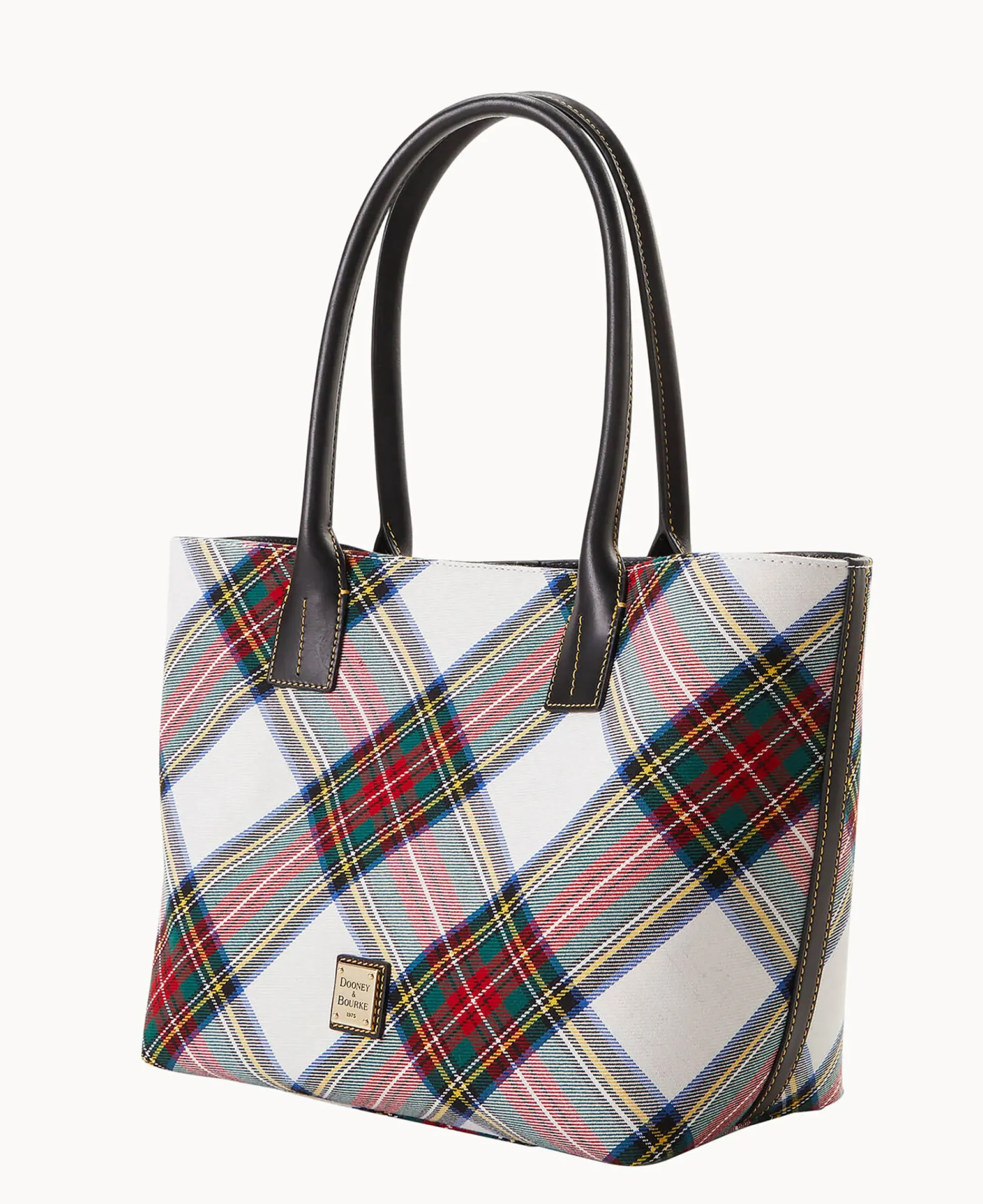 Dooney & Bourke Printed Fabric|Mini Bags<Tartan Small Russel White