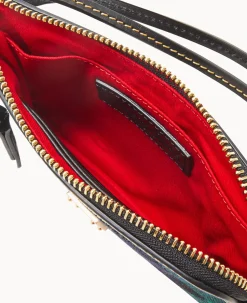 Dooney & Bourke Grab and Go|Wristlets<Tartan Zip Around Wristlet Navy