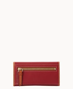 Dooney & Bourke Grab and Go|Clutches<Torino Continental Clutch Cranberry