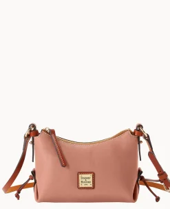 Dooney & Bourke Textured Leather|Mini Bags<Torino Crossbody 20 Dusty Rose