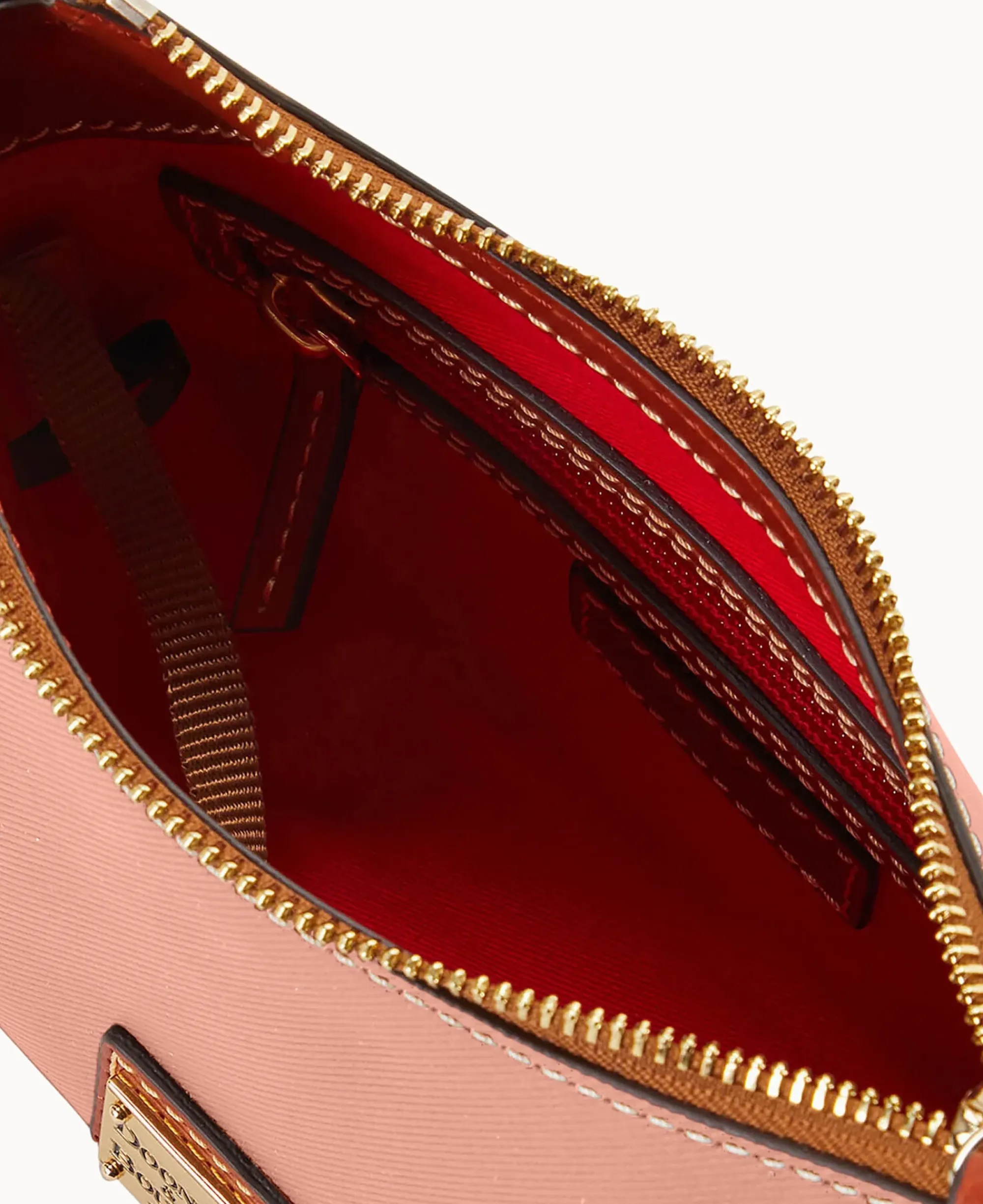 Dooney & Bourke Textured Leather|Mini Bags<Torino Crossbody 20 Dusty Rose
