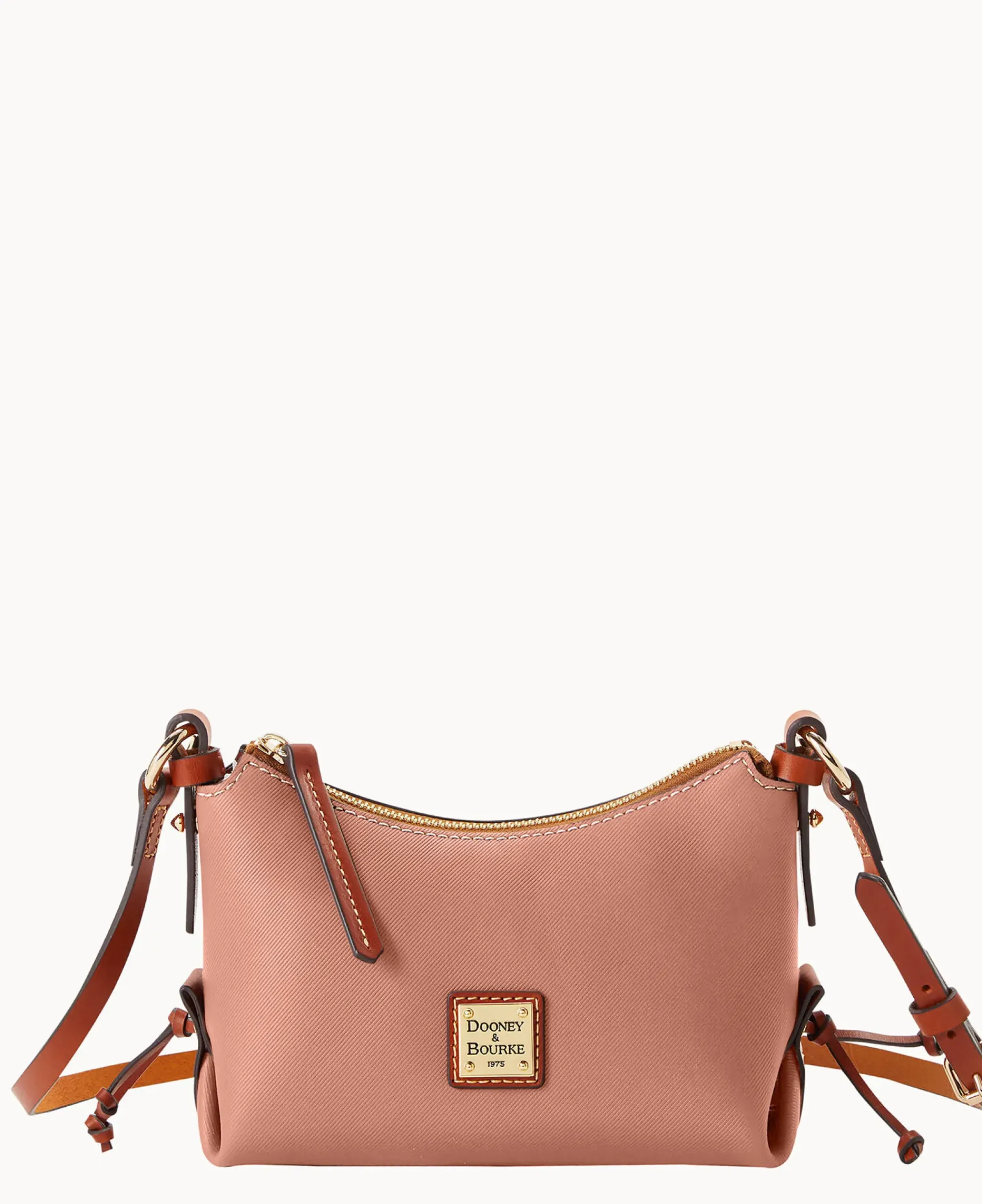 Dooney & Bourke Textured Leather|Mini Bags<Torino Crossbody 20 Dusty Rose