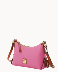 Dooney & Bourke Textured Leather|Mini Bags<Torino Hobo Crossbody Light Pink