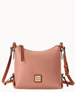 Dooney & Bourke Textured Leather|Mini Bags<Torino N S Crossbody 24 Dusty Rose